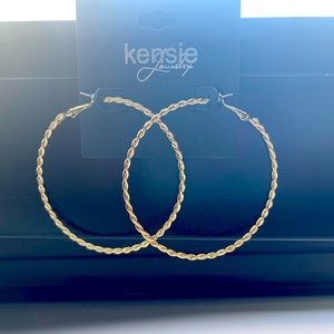Kensie Gold Hoopx